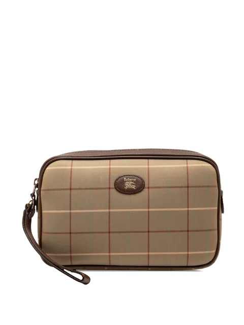 клатч из канваса в клетку Vintage Check (20 век)