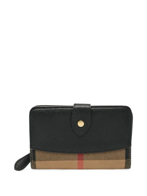 Finsbury House Check-print wallet