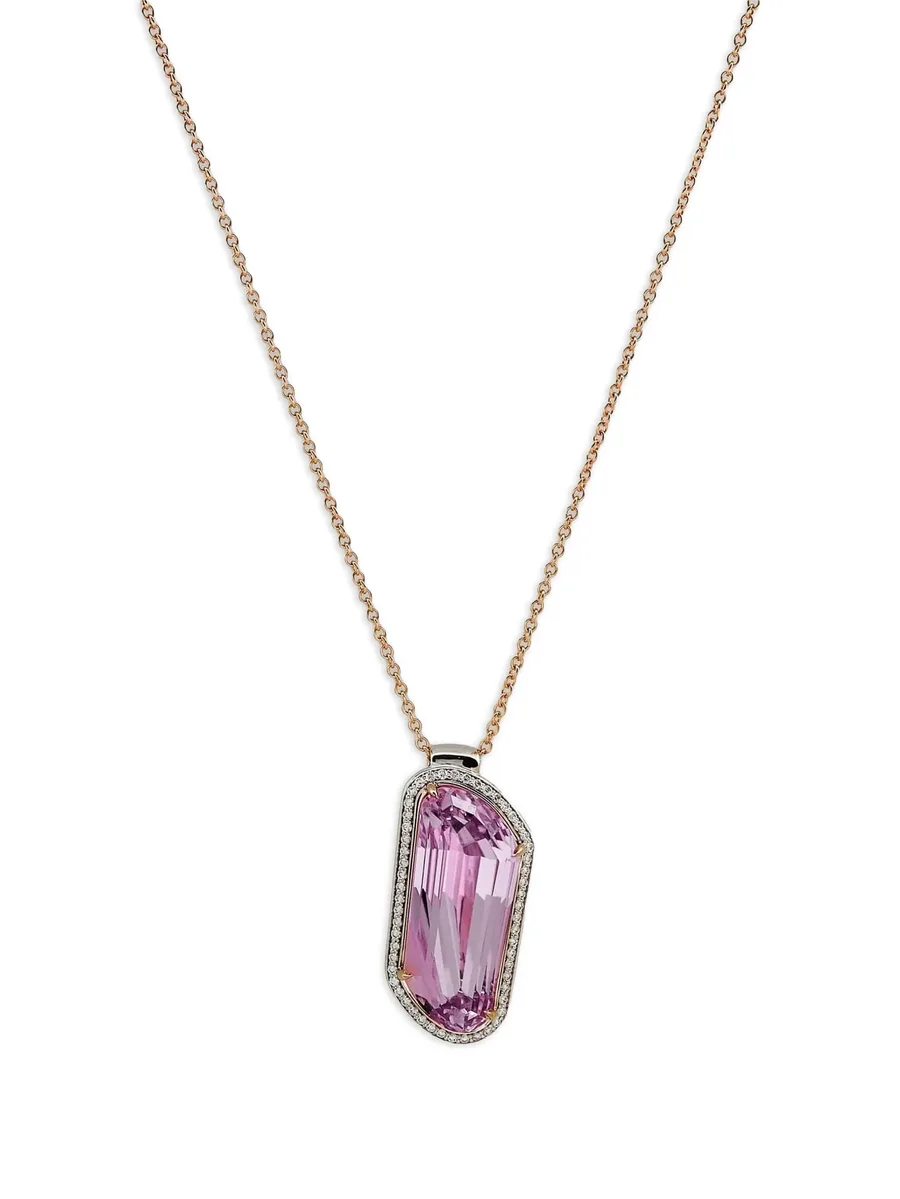 kunzite-pendant necklace 2