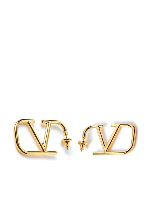 серьги с логотипом VLogo Signature