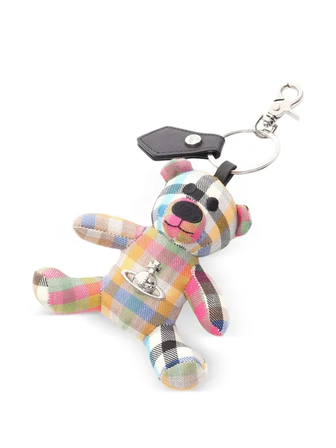 Orb teddy bear bag charm