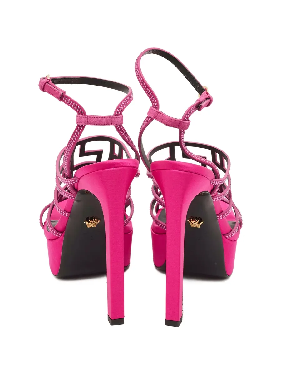 crystal-embellished platform sandals 6