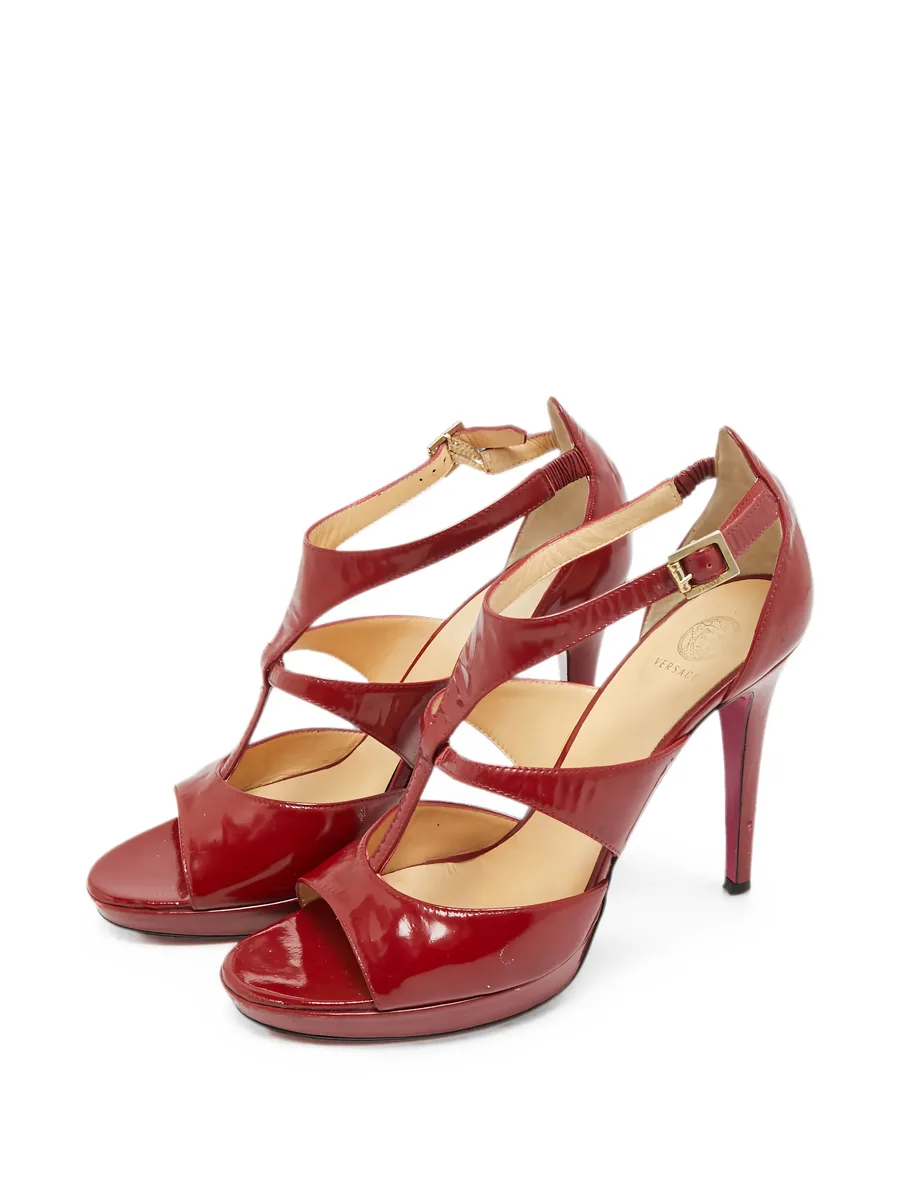 leather ankle-strap sandals 5