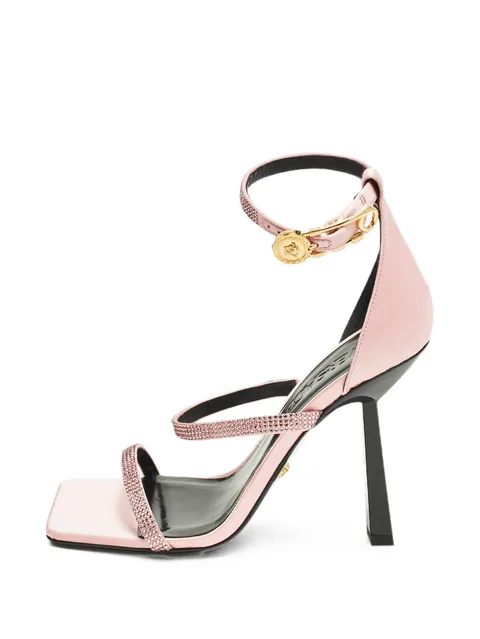 Safety Pin heeled sandals