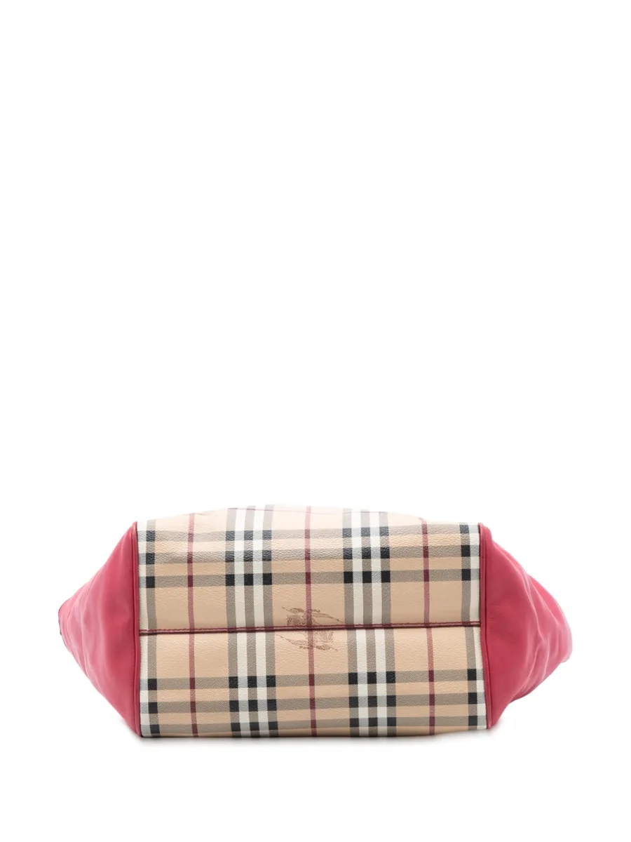 сумка-тоут Small Leather Trimmed Haymarket Check Coated Canvas Canterbury (2000-2017 годы) 8