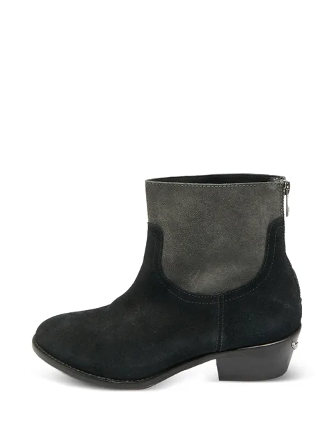 Teddy suede ankle boots