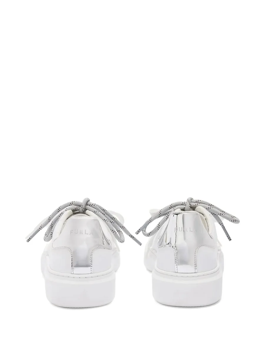 Hype silver-tone detail sneakers 5