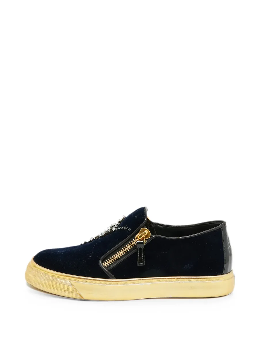 May London velvet sneakers 2