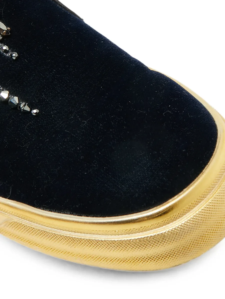 May London velvet sneakers 8