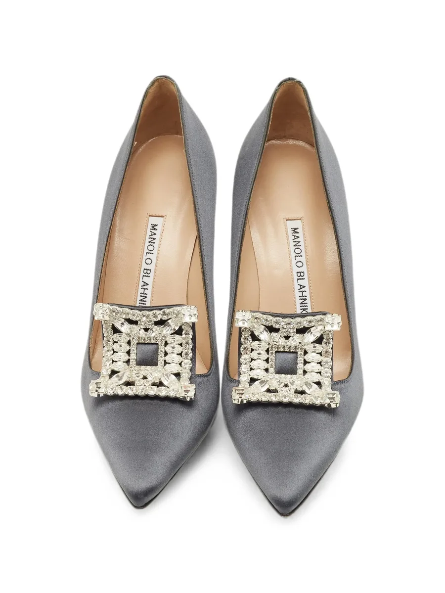 Borlak crystal-embellished pumps 7