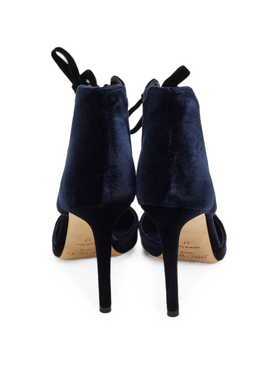 Mari cut-out ankle boots 10