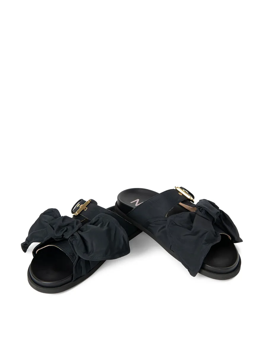 bow-detail sandals 5