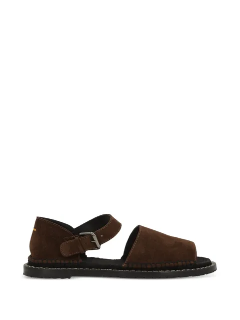 round-toe sandals