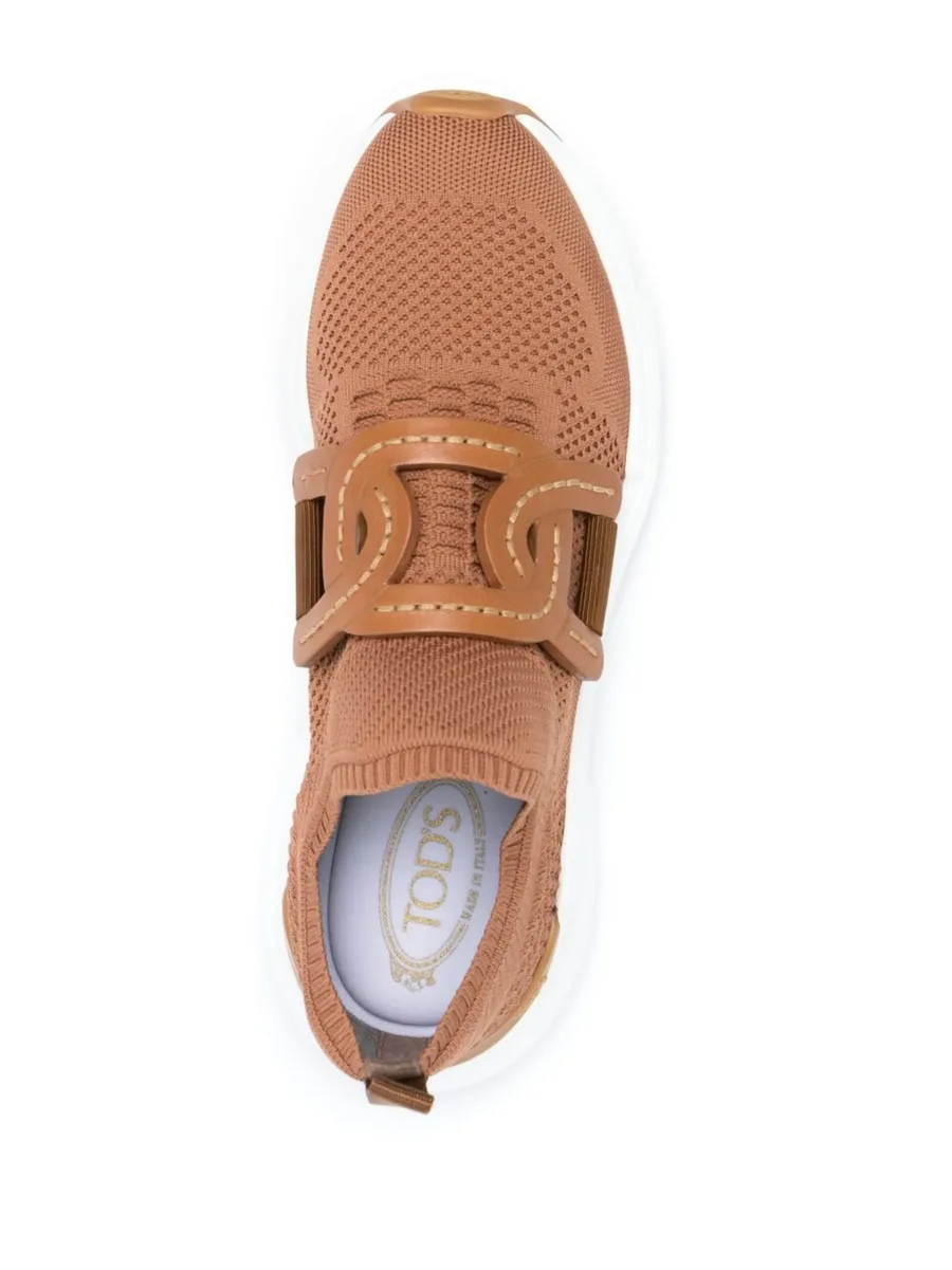 chain-link detail slip-on sneakers 7